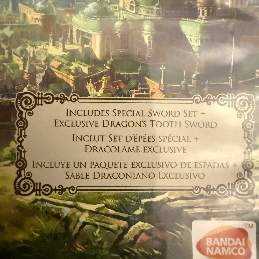 Ni no Kuni II Revenant Kingdom Premium Edition PS4 Case Disc Insert - UNTESTED